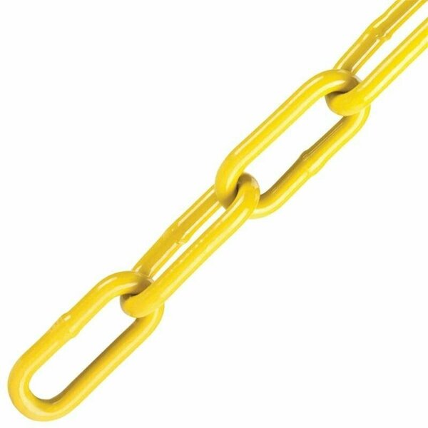 Baron Mfg Co Baron Chain, 1/4 In, 60 Ft L, Yellow Poly-Coated 7212